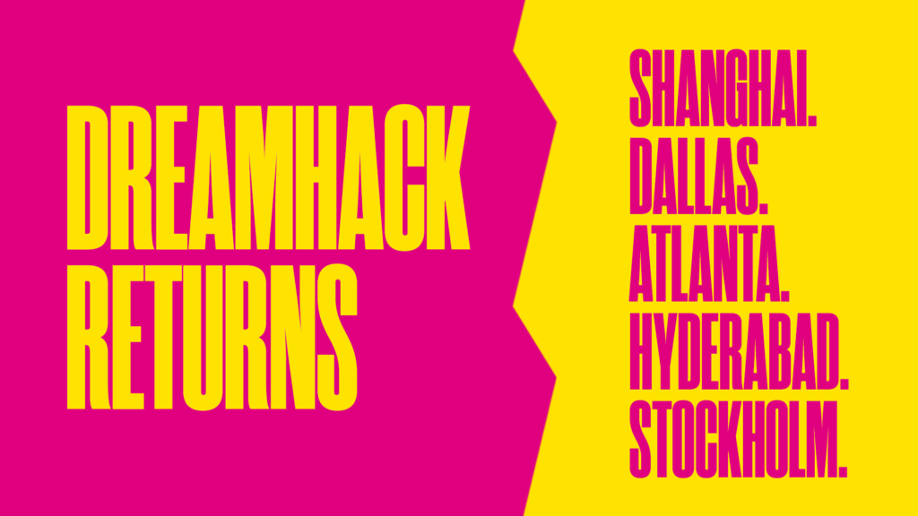 DreamHack stannar i Stockholm — vill bli Sveriges största festival