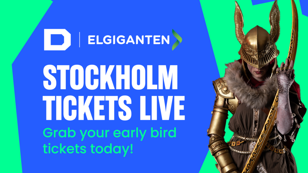 Nu släpps biljetterna till DreamHack Stockholm 2025